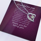 Forever Love Necklace: Grateful for you