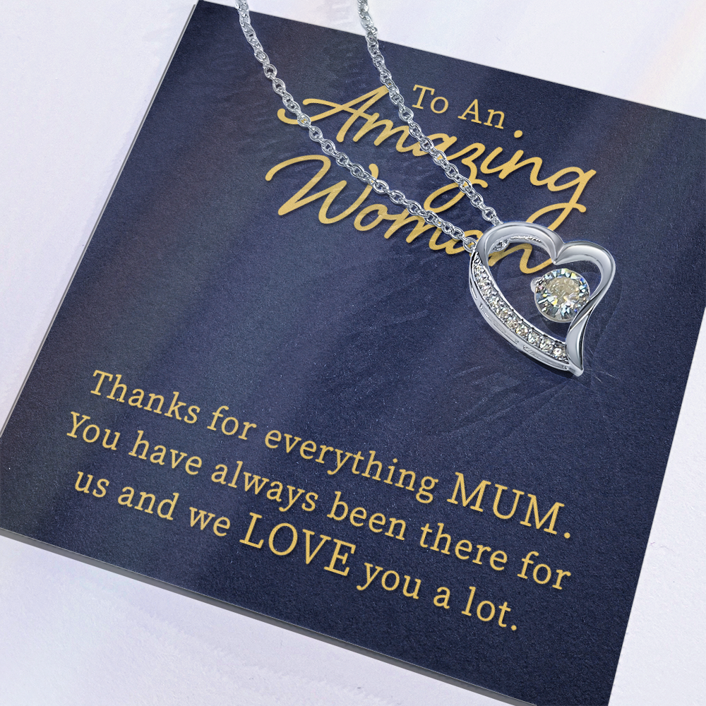 Forever Love Necklace: To An Amazing Woman