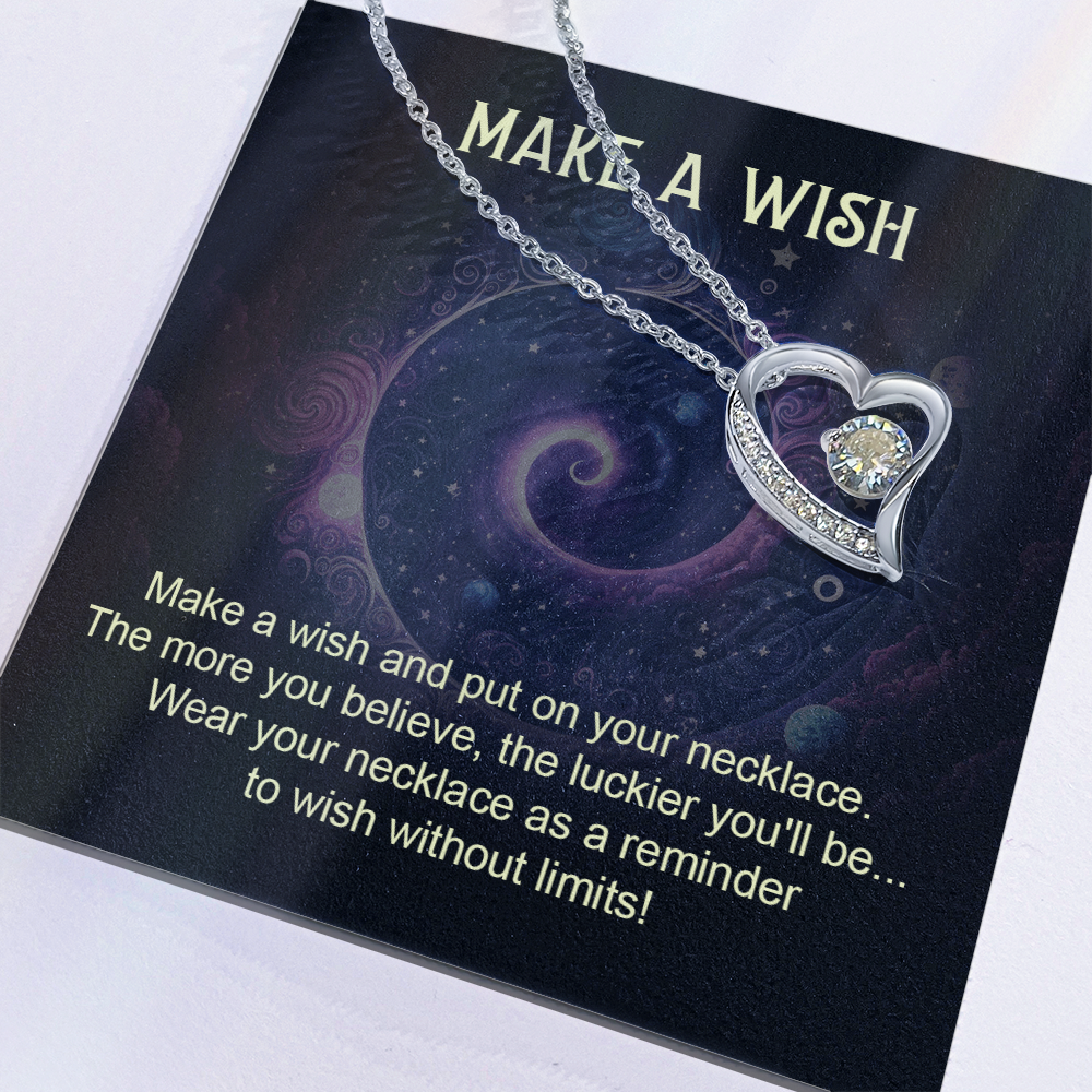 Forever Love Necklace: Make A Wish