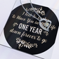 Forever Love Necklace : I Feel So Lucky 1 Year