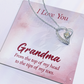 Forever Love Necklace : I Love You Grandma