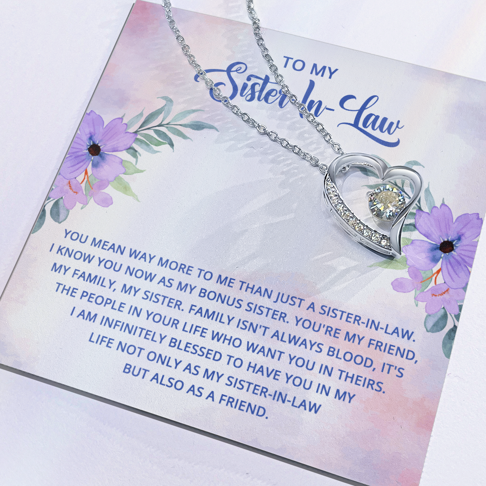 Forever Love Necklace:To My Sister In Law