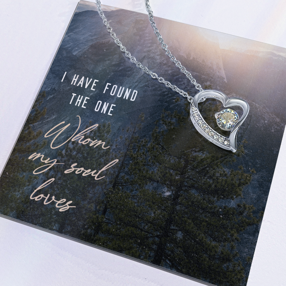 Forever Love Necklace:I Have Found The One