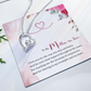 Forever Love Necklace:To My Mother In Law