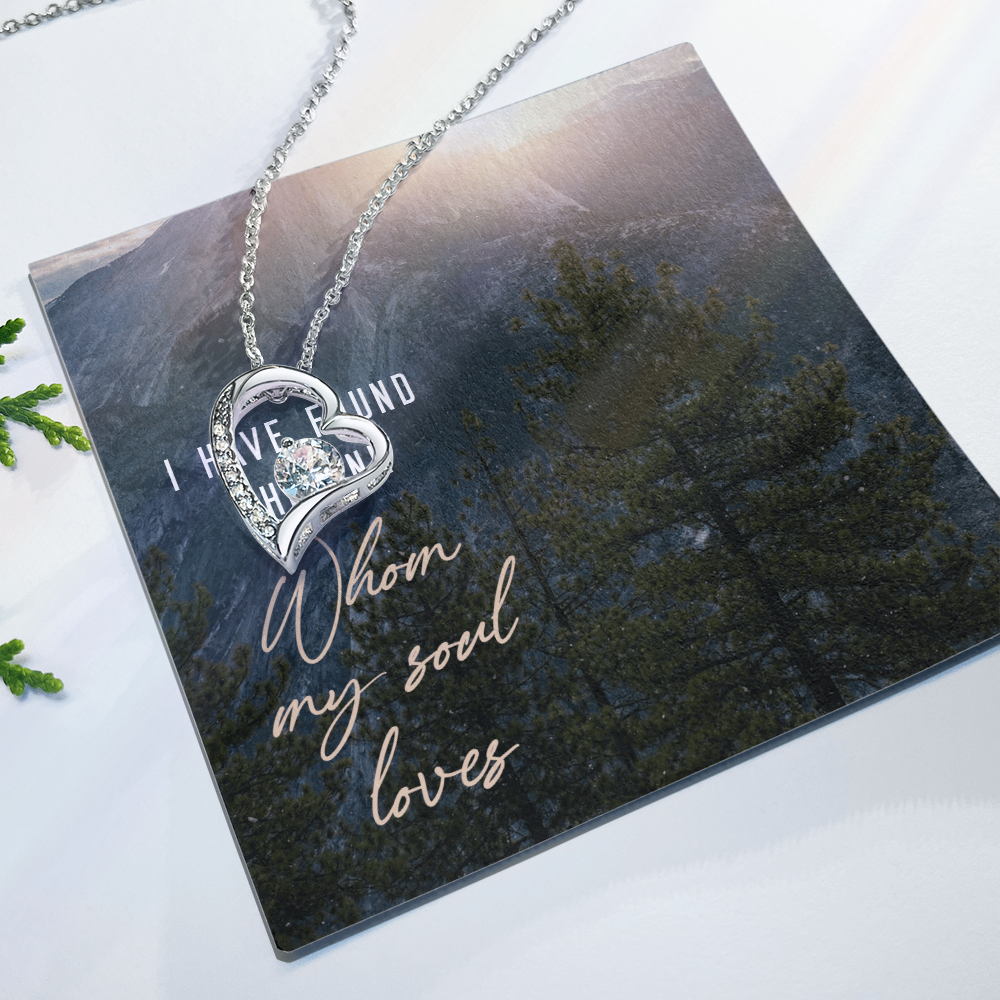 Forever Love Necklace:I Have Found The One