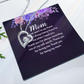 Forever Love Necklace: Mom I Just Want To Say Thank You