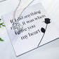 Forever Love Necklace: If I Did Anything Right
