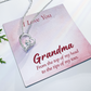 Forever Love Necklace : I Love You Grandma
