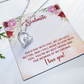 Forever Love Necklace :To My Soulmate
