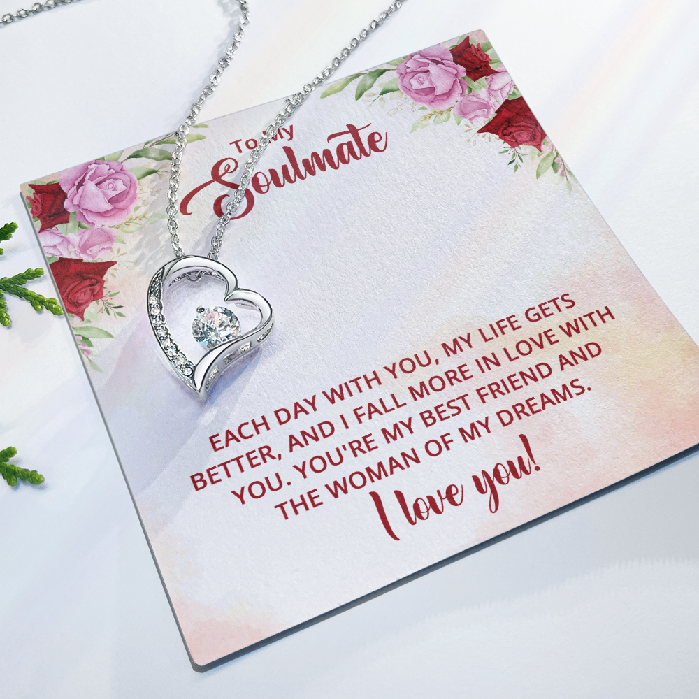 Forever Love Necklace :To My Soulmate