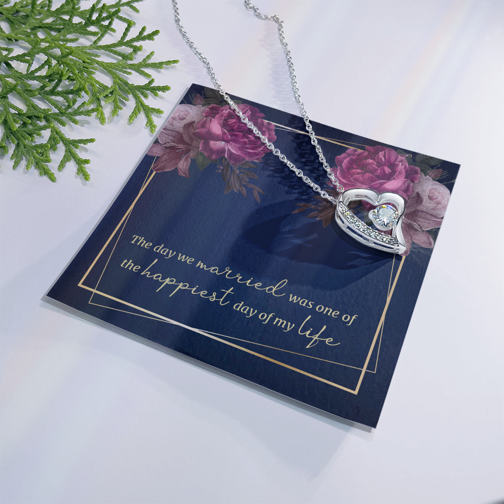 Forever Love Necklace: The Day We Married