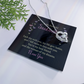 Forever Love Necklace: To My Beautiful Soulmate I Love You