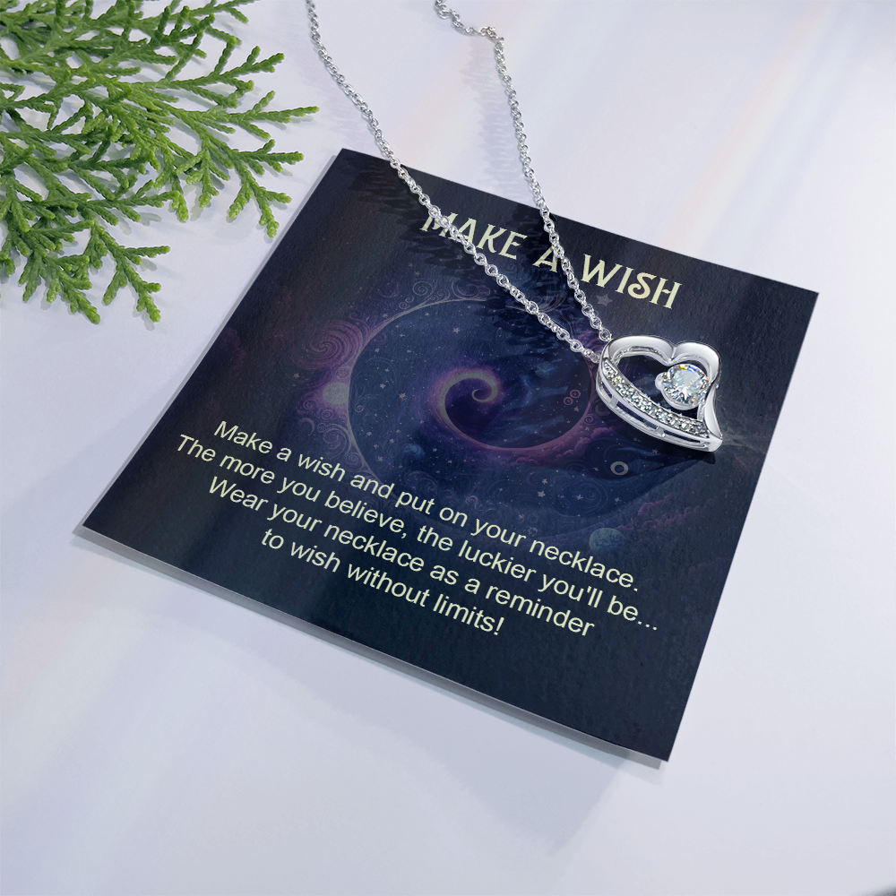 Forever Love Necklace: Make A Wish