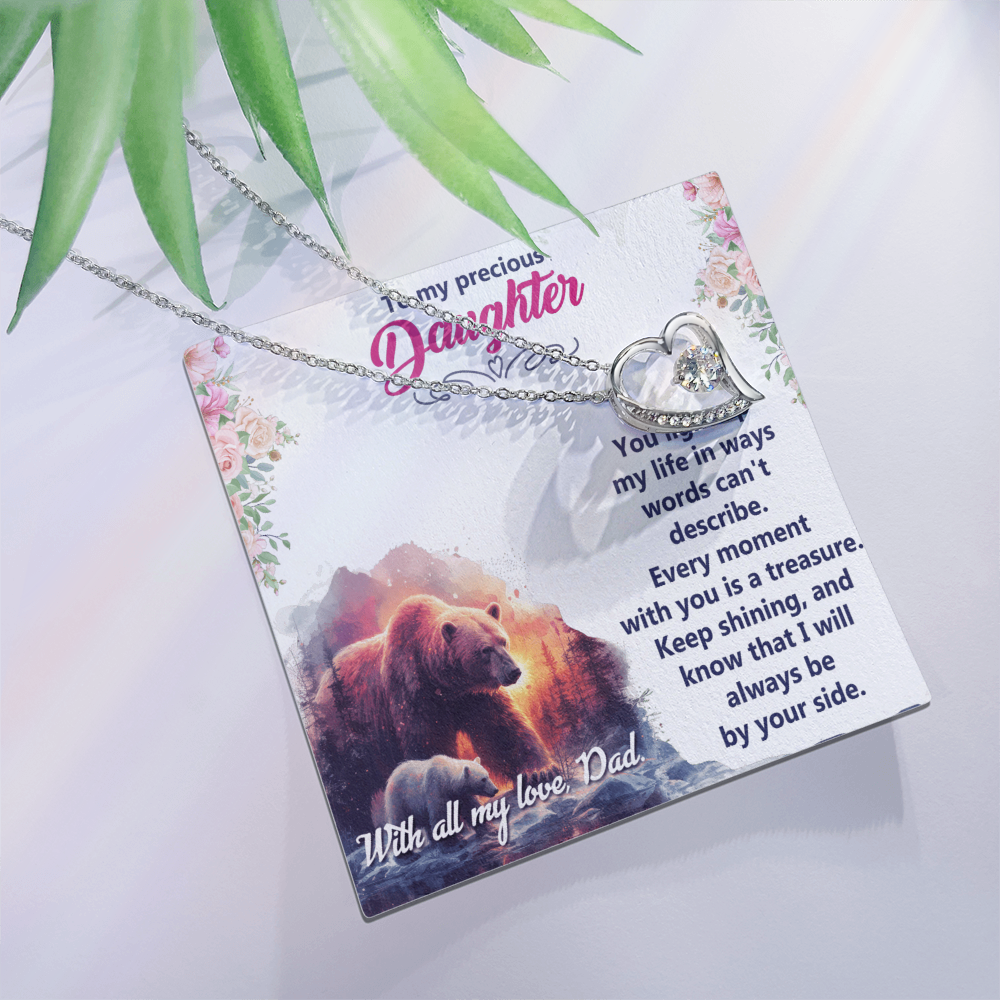 Forever Love Necklace: To My Precious Daughter