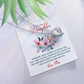 Forever Love Necklace: To My Daughter Love Mom