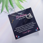 Forever Love Necklace:Happy Birthday To My Wife
