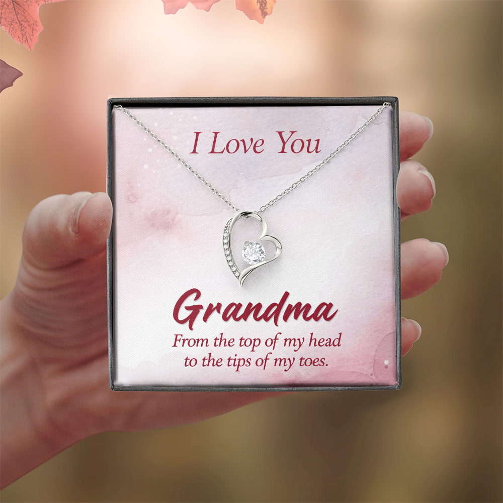 Forever Love Necklace : I Love You Grandma