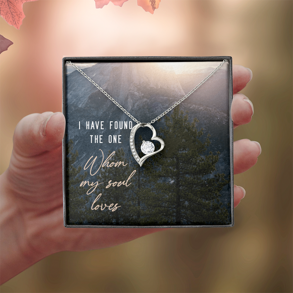 Forever Love Necklace:I Have Found The One
