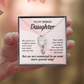 Forever Love Necklace:To My Bonus Daughter