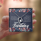 Forever Love Necklace: Happy  Birthday