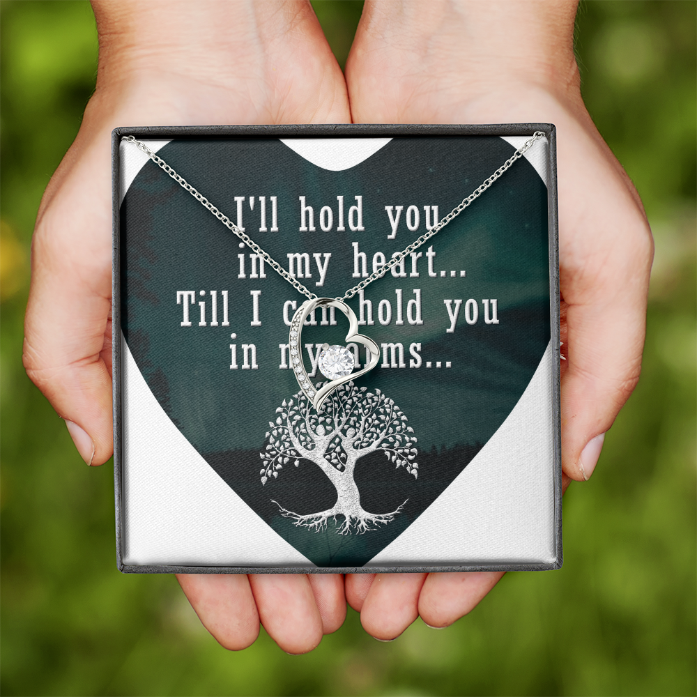 Forever Love Necklace:I'll Hold You In My Heart