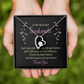 Forever Love Necklace: To My Beautiful Soulmate I Love You