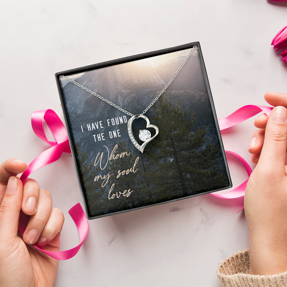 Forever Love Necklace:I Have Found The One