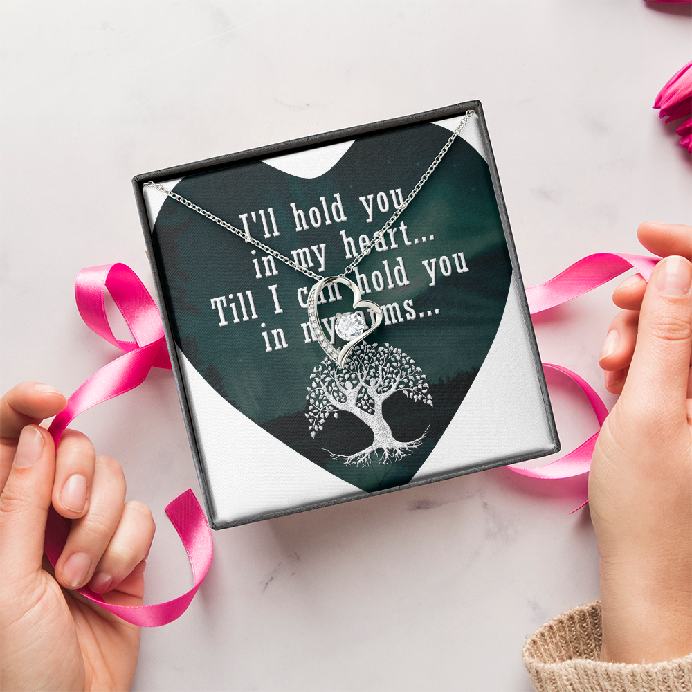 Forever Love Necklace:I'll Hold You In My Heart