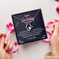 Forever Love Necklace:Happy Birthday To My Wife