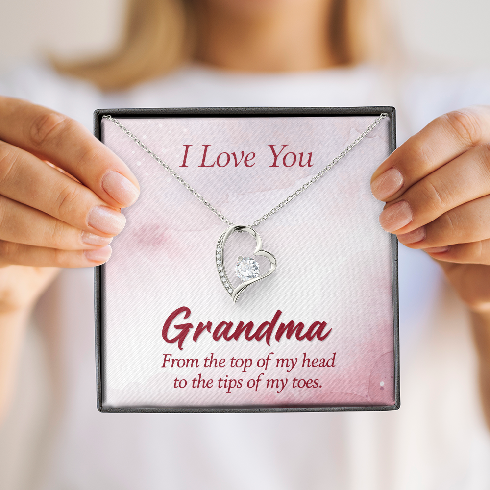 Forever Love Necklace : I Love You Grandma