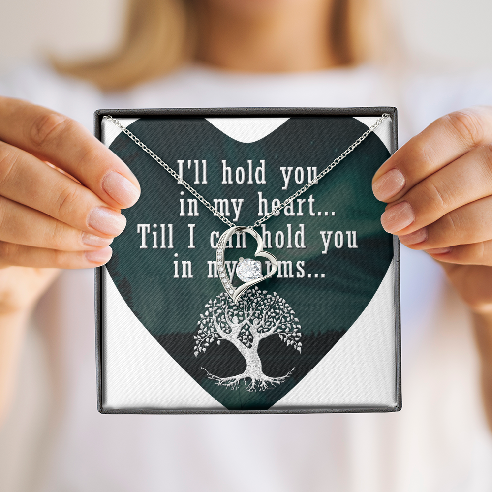 Forever Love Necklace:I'll Hold You In My Heart