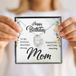 Forever Love Necklace: Happy Birthday Mom