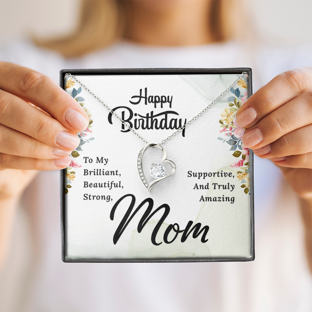 Forever Love Necklace: Happy Birthday Mom