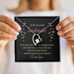 Forever Love Necklace: To My Beautiful Soulmate I Love You