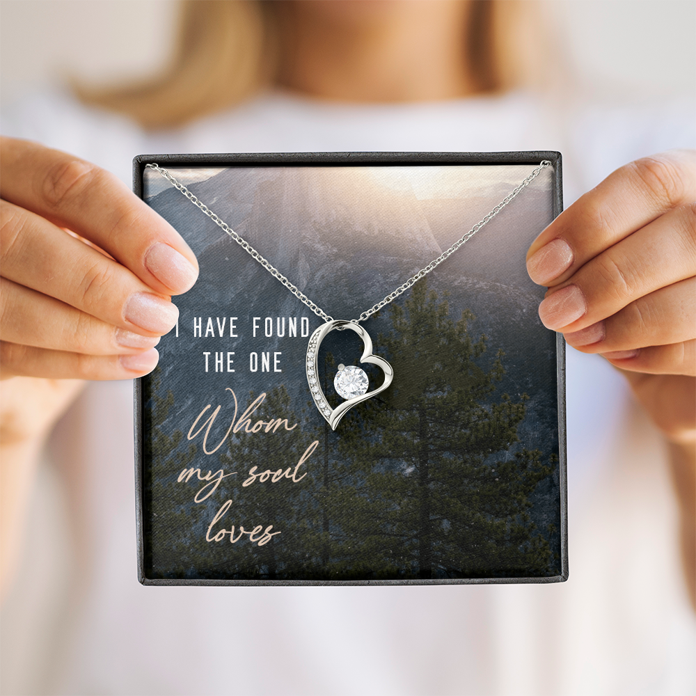 Forever Love Necklace:I Have Found The One