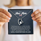 Forever Love Necklace: To A New Mom Love Your Mother-In-Law