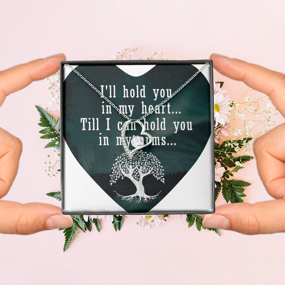 Forever Love Necklace:I'll Hold You In My Heart