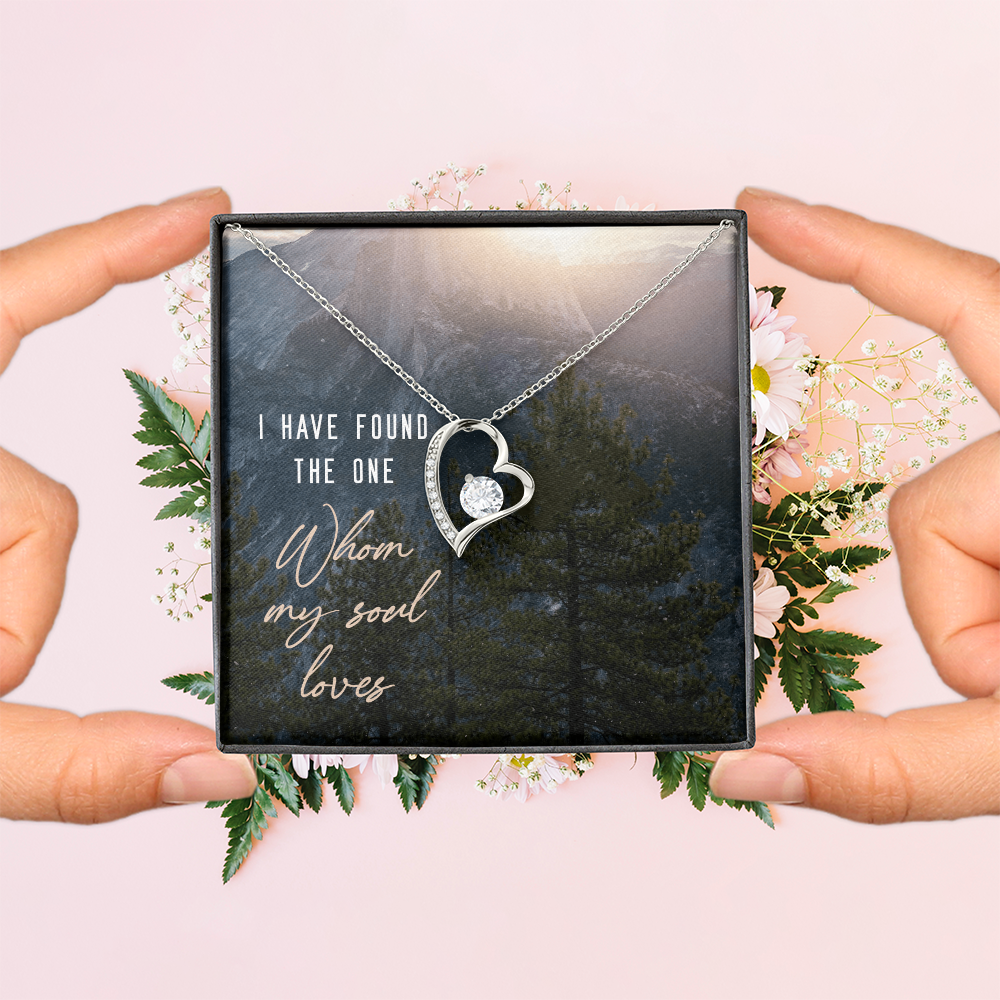 Forever Love Necklace:I Have Found The One