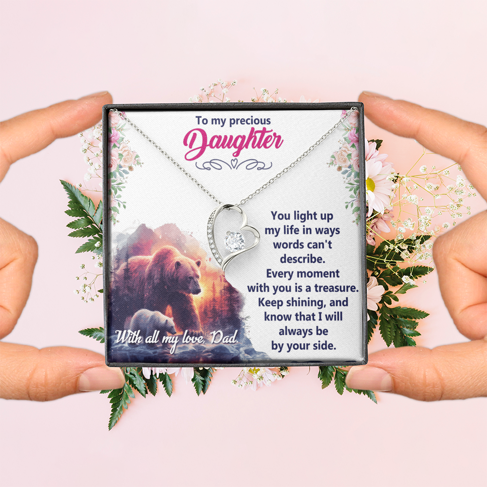 Forever Love Necklace: To My Precious Daughter