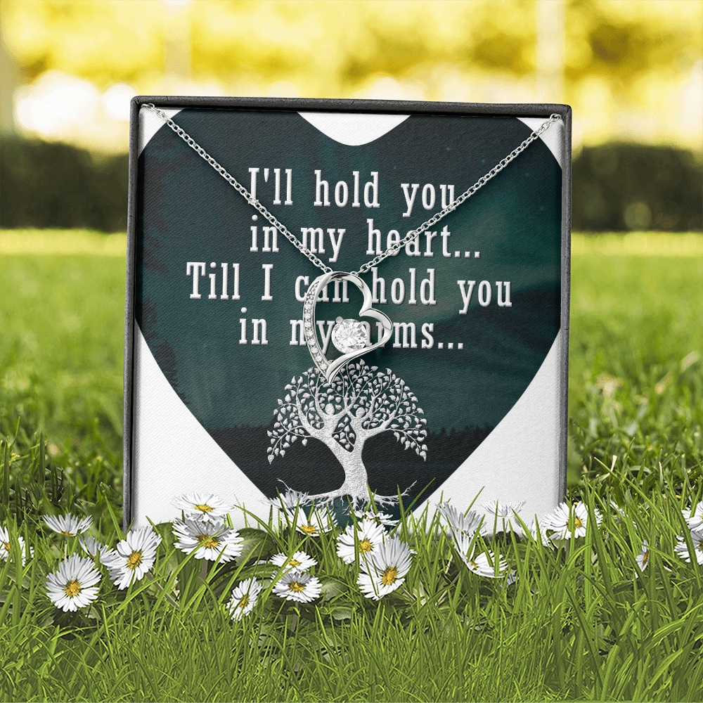 Forever Love Necklace:I'll Hold You In My Heart