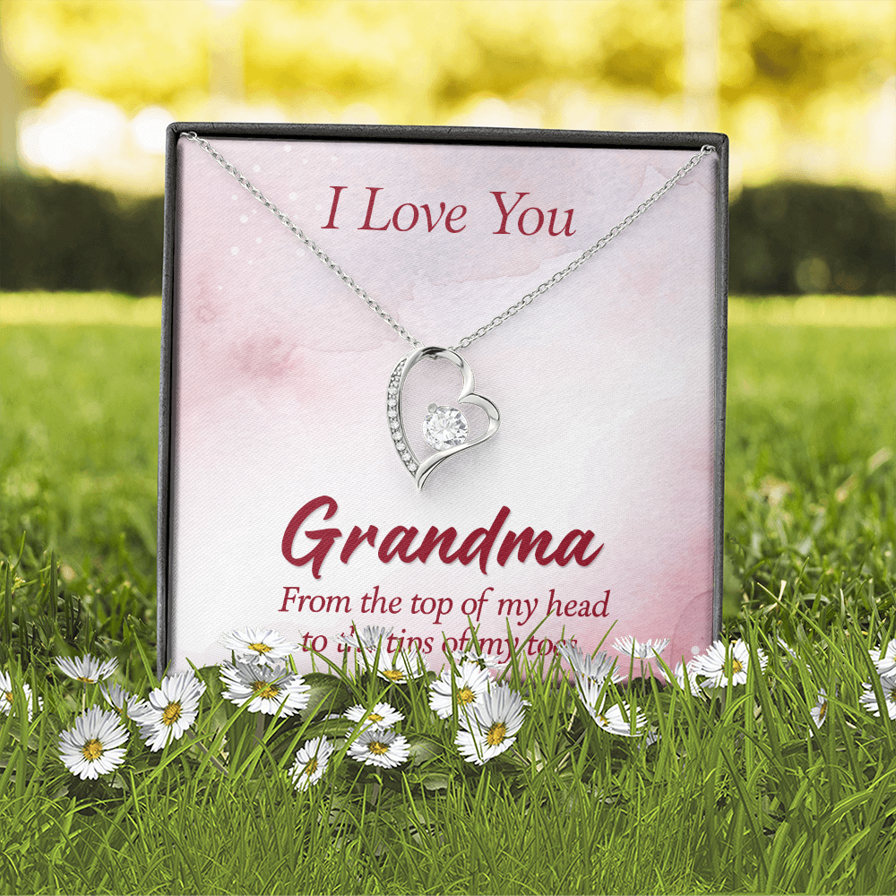 Forever Love Necklace : I Love You Grandma