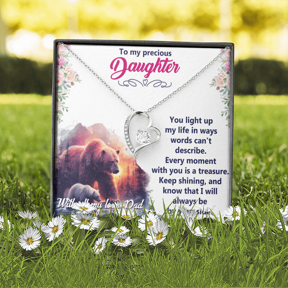 Forever Love Necklace: To My Precious Daughter