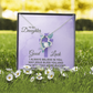 Forever Love Necklace: To My Daughter Good Luck