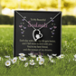 Forever Love Necklace: To My Beautiful Soulmate I Love You