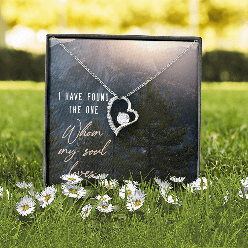 Forever Love Necklace:I Have Found The One