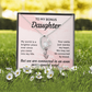 Forever Love Necklace:To My Bonus Daughter