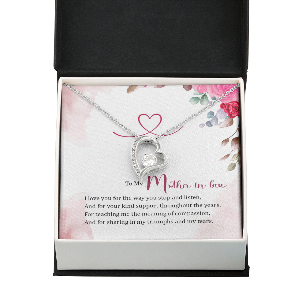 Forever Love Necklace:To My Mother In Law
