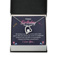 Forever Love Necklace:Happy Birthday To My Wife