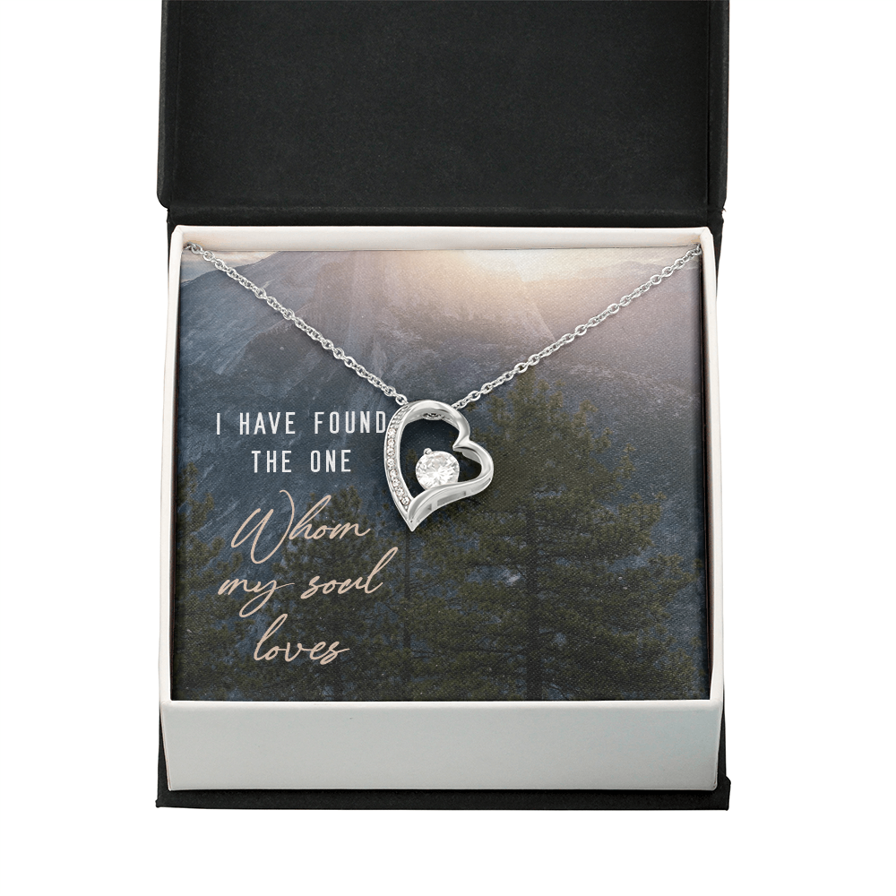 Forever Love Necklace:I Have Found The One