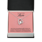 Forever Love Necklace:To Our Loving Mom